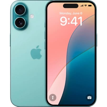 Apple iPhone 16 256 ГБ (Бирюзовый | Teal)